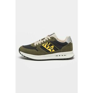 Pantofi sport cu insertii textile Slate - Verde/Negru imagine