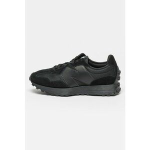 Pantofi sport 327 unisex cu garnituri de piele - Negru imagine