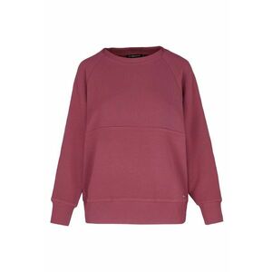 Bluza de trening lang pentru femei - cu dungi - B-Mink - roz - imagine
