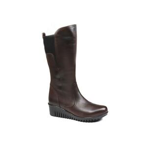 Cizme dama - piele naturala - D22 2208 - Maro imagine