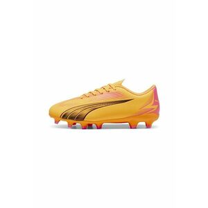 Pantofi de piele ecologica pentru fotbal Ultra Play - Portocaliu imagine