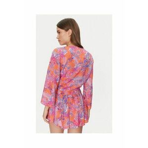 Bluza crop de plaja cu imprimeu imagine