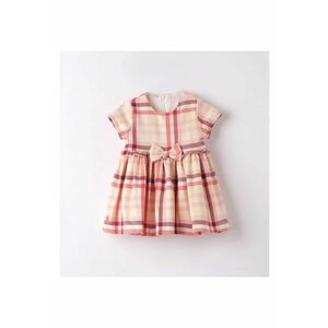 Rochie in carouri pentru bebe fetite - 3.7751 - Roz/Bej imagine
