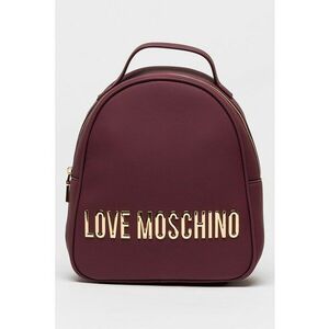 Rucsac de piele ecologica cu logo metalic - Violet imagine