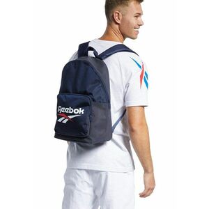 Rucsac cu imprimeu logo CL FO - Alb/Bleumarin imagine