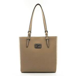Geanta shopper de piele ecologica - Maro camel imagine
