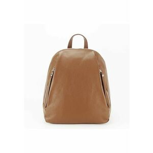 Rucsac camel din piele naturala 1506 121 17676 - Maro camel imagine