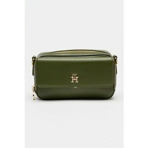 Geanta crossbody de piele ecologica - Verde masliniu imagine