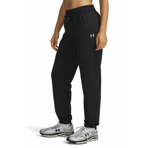 Pantaloni de trening cu snur in talie si talie inalta - Negru imagine