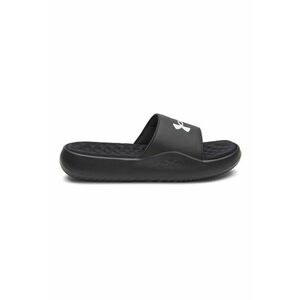 Papuci din piele ecologica cu brant moale Ignite Pro 8 - Negru/Alb optic imagine