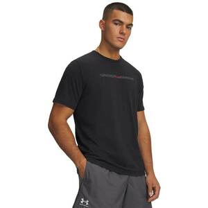 Tricou lejer Blur Wordmark - Rosu/Negru imagine