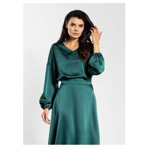 Bluza dama - A740 - verde sticla - poliester imagine