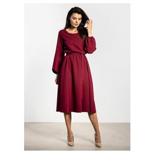 Rochie midi - A742 - Rosu imagine