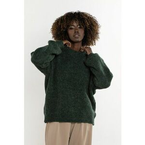 Pulover dama A757 - Lana - Verde inchis imagine