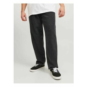 Blugi relaxed fit Chris - Gri inchis imagine