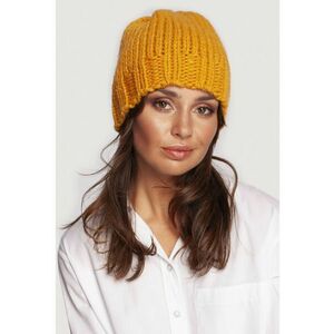 Caciula de dama - BK100 - Marimea universala - Culoare galben - Cu margine imagine