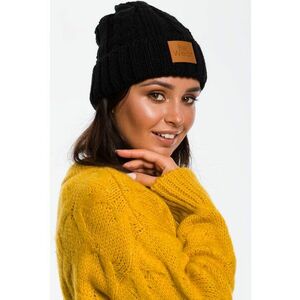 Caciula de dama - BK043 - negru - 100% acril - universala imagine