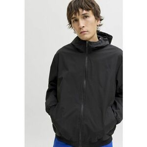 Jacheta regular fit cu fermoar - Negru imagine