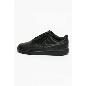 Pantofi sport de piele cu detalii de piele ecologica Court Vision - Negru imagine
