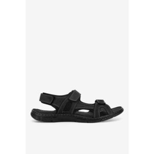 Sandale barbati KODIAQ-01 - Piele naturala - Negru - imagine