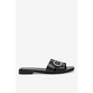 Papuci dama 5905588619598 - Piele naturala - Negru - Negru imagine