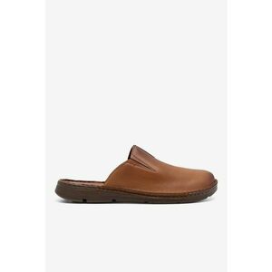Papuci barbati 5905588570448 - Piele naturala - Maro - Maro imagine