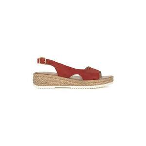 Sandale dama - 590559 - Piele naturala - Rosu - Rosu imagine