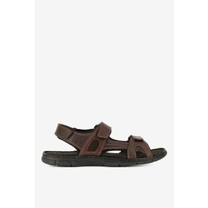 Sandale barbati KODIAQ-01 - Piele naturala - Maro - Maro imagine