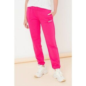 Pantaloni cu banda elastica in talie pentru antrenament - Fucsia imagine