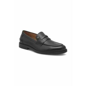 Pantofi barbati - slip-on - piele naturala - Negru imagine