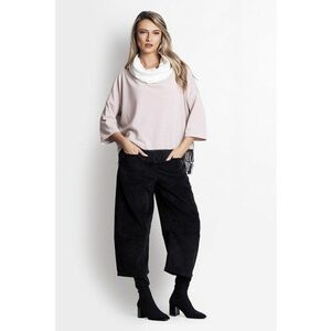Bluza cu maneci cazute - Roz pal imagine