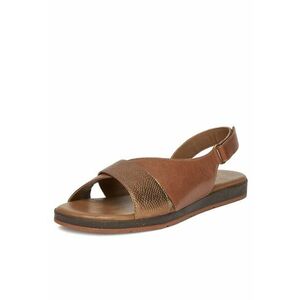 Sandale dama - WI16-740A-01L - piele naturala - maro imagine