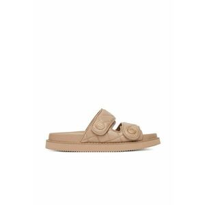 Slapi dama CACTUS-124AL2309 - piele naturala - bej - imagine