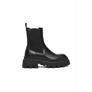 Botine dama - C-BIRDIE-40804 - piele naturala - negru - imagine