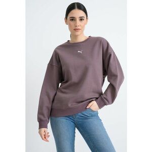 Bluza de trening supradimensionata cu maneci cazute Essentials - Lila pal imagine