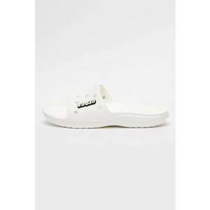 Papuci unisex cu model cu perforatii Classic - Alb imagine