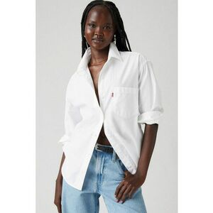 Camasa relaxed fit de bumbac Harley - Alb imagine
