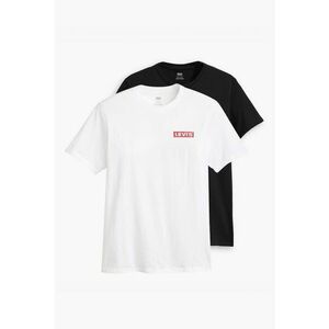 Set de tricouri cu logo - 2 piese - Rosu/Alb/Negru stins imagine