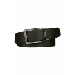 Curea de piele cu design reversibil Denton - Negru imagine