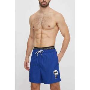 Pantaloni Scurti de baie - Albastru - Mini Logo 1254 imagine
