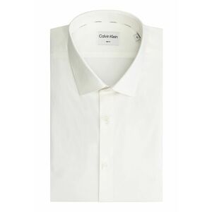 Camasa slim fit uni - Alb imagine