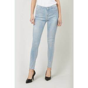 Blugi Dama - Albastru Deschis - Denim - Imprimeu Floral 2373 - Albastru deschis imagine