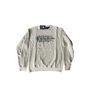 Bluza Barbati - Bumbac - Logo Printat 2187 - Gri imagine