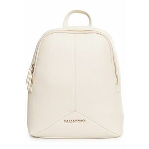 Rucsac Dama - Logo Metalic - Piele Ecologica 2464 - Alb - 32 x 28 x 13 cm imagine
