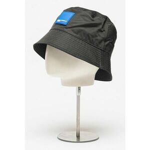 Palarie bucket cu aplicatie logo - Negru imagine
