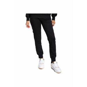 Pantaloni trening dama - Negru - Bumbac 2185 - Negru imagine