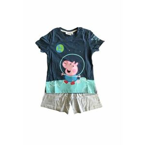 Pijama George maneca scurta 12453 - Albastru imagine