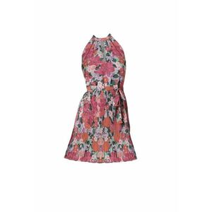 Rochie dama lunga 6917 - Casual - Poliester - Roz deschis imagine