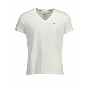 Tricou barbati cu decolteu in v - Alb - Alb imagine