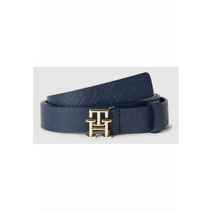 Curea Dama - Piele 100% - Albastru inchis - Logo 2263 - Albastru inchis imagine